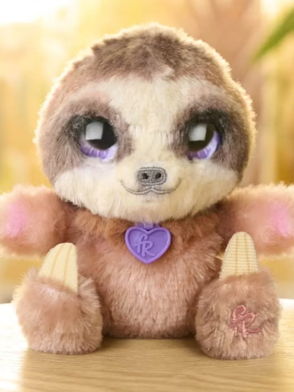 FurReal My Minis Little Hugs Sloth Interactive Plush 4.5